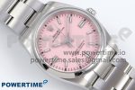 Oyster Perpetual 36mm 126000 Clean 1:1 Best Edition 904L Steel Pink Dial on SS Bracelet VR3230 - Image 3