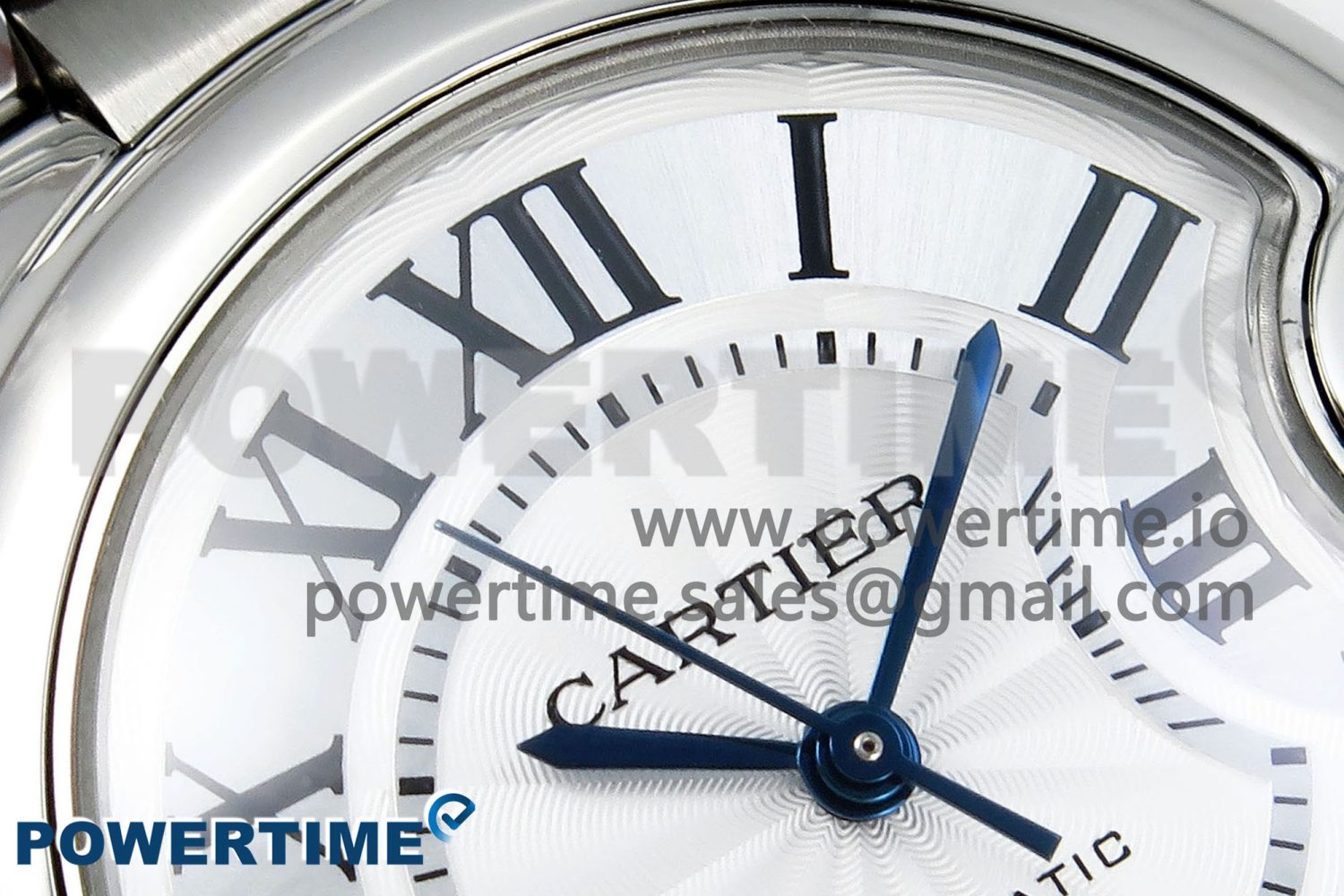 Ballon Bleu WSBB0044 33mm SS CHF 1:1 Best Edition White Textured Dial on SS Bracelet SEIKO NH05A - Image 4