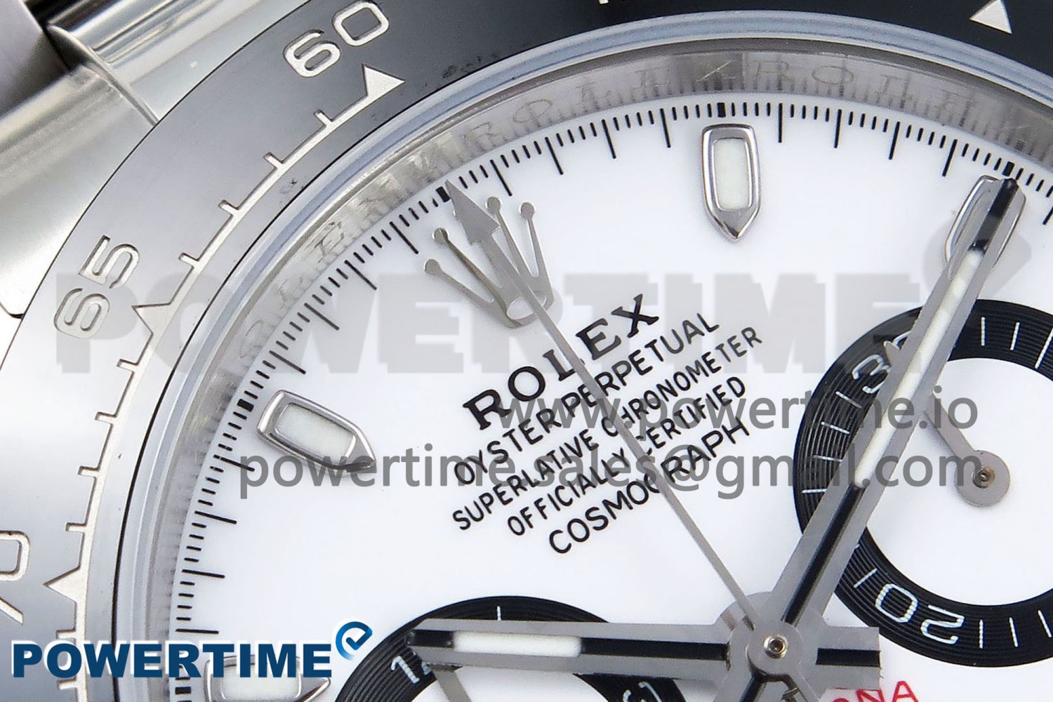 Daytona 116500 VRF 1:1 Best Edition White Dial on SS Bracelet A7750 V2 - Image 4