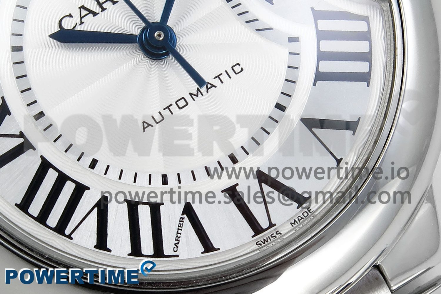 Ballon Bleu WSBB0044 33mm SS CHF 1:1 Best Edition White Textured Dial on SS Bracelet SEIKO NH05A - Image 5