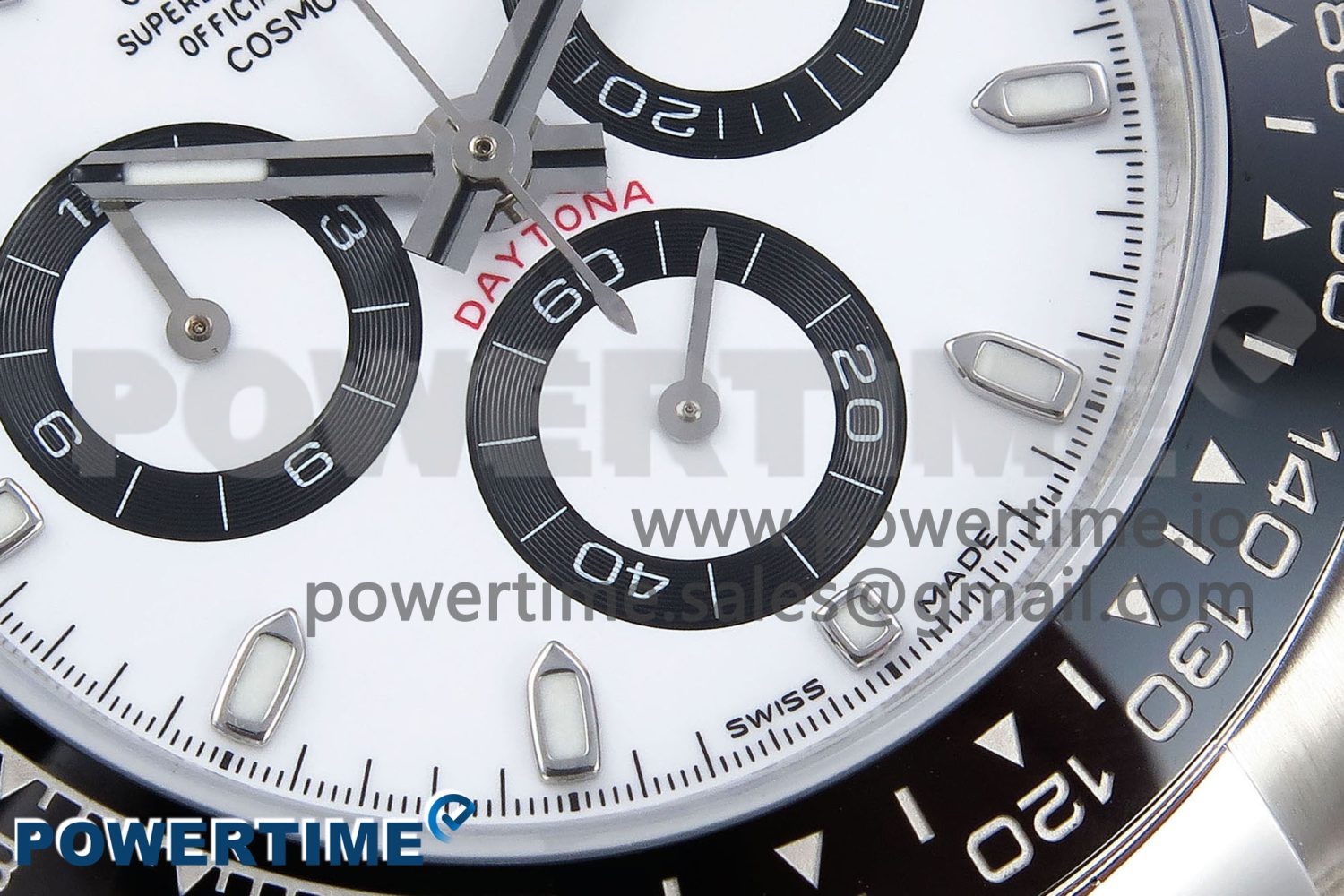 Daytona 116500 VRF 1:1 Best Edition White Dial on SS Bracelet A7750 V2 - Image 5