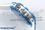 Big Bang Unico Sky Blue Ceramic BBF 1:1 Best Edition Skeleton Dial on Blue/White Rubber Strap A1280 - Image 6