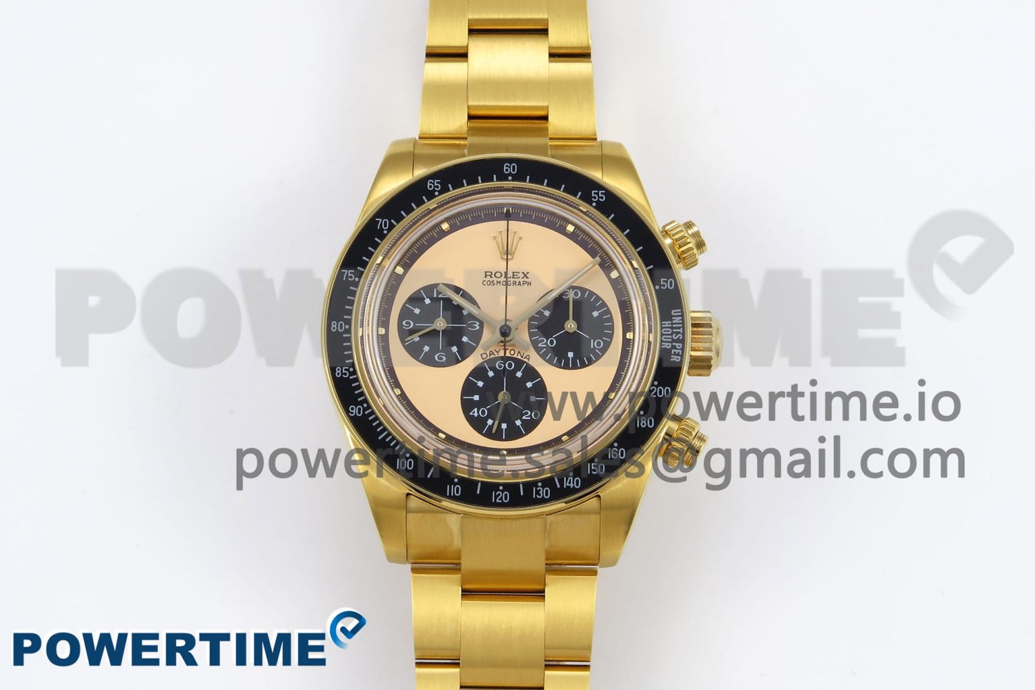 Daytona YG ADGF Best Edition YG/Black Dial on YG Bracelet A7750 - Image 1