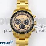 Daytona YG ADGF Best Edition YG/Black Dial on YG Bracelet A7750