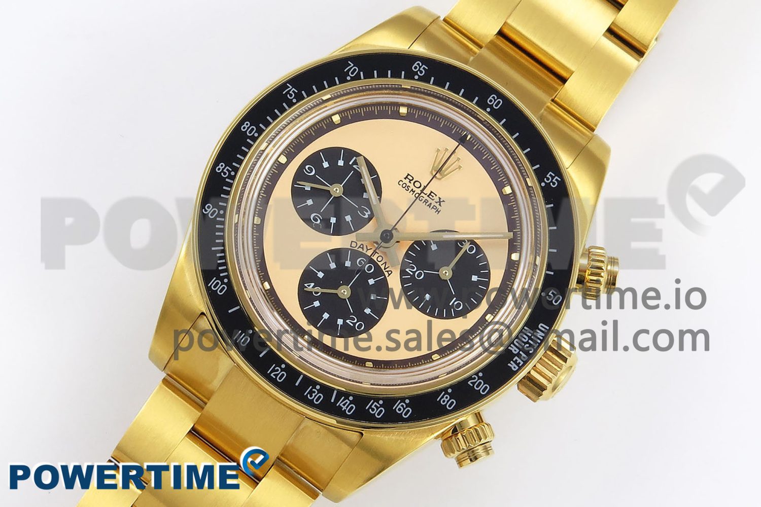 Daytona YG ADGF Best Edition YG/Black Dial on YG Bracelet A7750 - Image 2