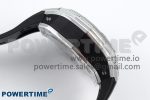 Spirit of Big Bang Sang Bleu SS Full Diamonds BLSF Edition Skeleton Dial on Black Rubber Strap A7750 - Image 7