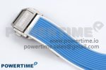 Big Bang Unico Sky Blue Ceramic BBF 1:1 Best Edition Skeleton Dial on Blue/White Rubber Strap A1280 - Image 10