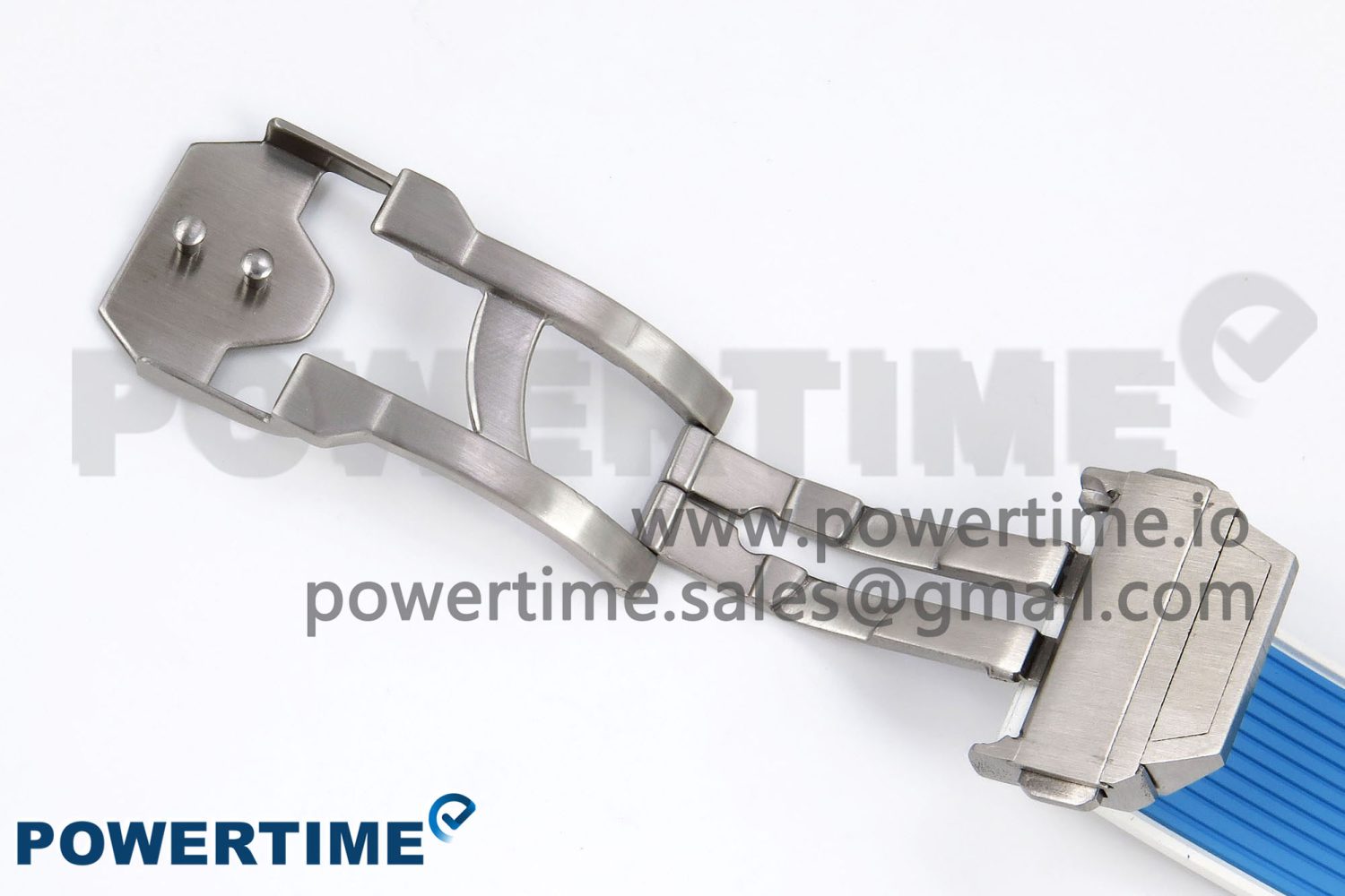 Big Bang Unico Sky Blue Ceramic BBF 1:1 Best Edition Skeleton Dial on Blue/White Rubber Strap A1280 - Image 12