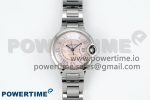 Ballon Bleu WSBB0044 33mm SS CHF 1:1 Best Edition Pink Textured Dial on SS Bracelet SEIKO NH05A