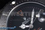 Sea Dweller 43mm Carbon DIWF Best Edition Black Dial Orange Markers on Black Nylon Strap A2824 - Image 4