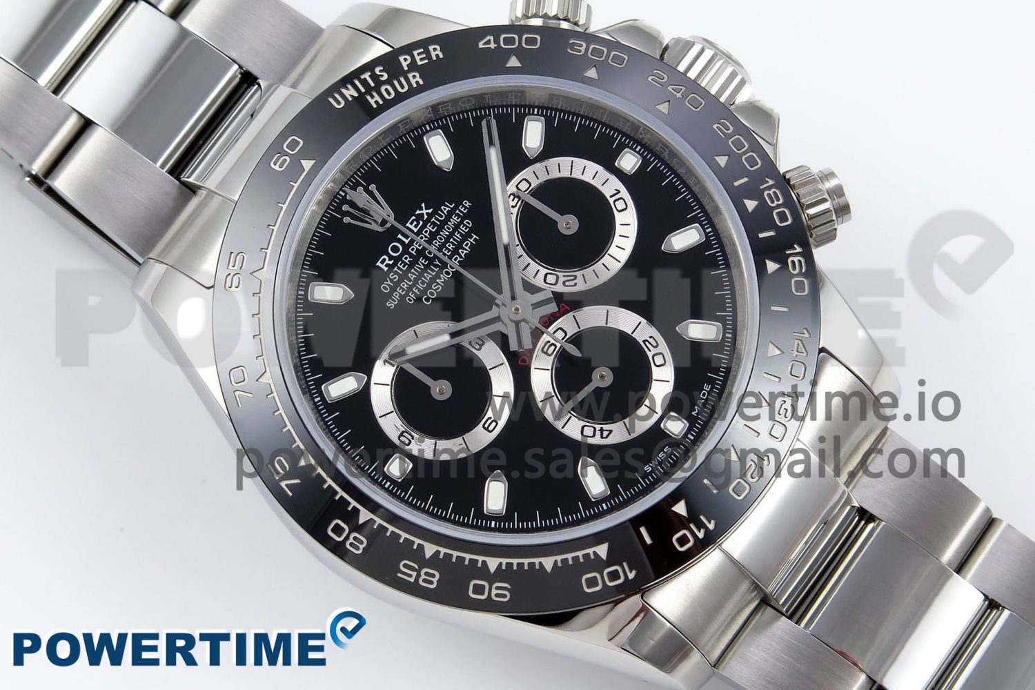 Daytona 116500 VRF 1:1 Best Edition Black Dial on SS Bracelet A7750 V2 - Image 3