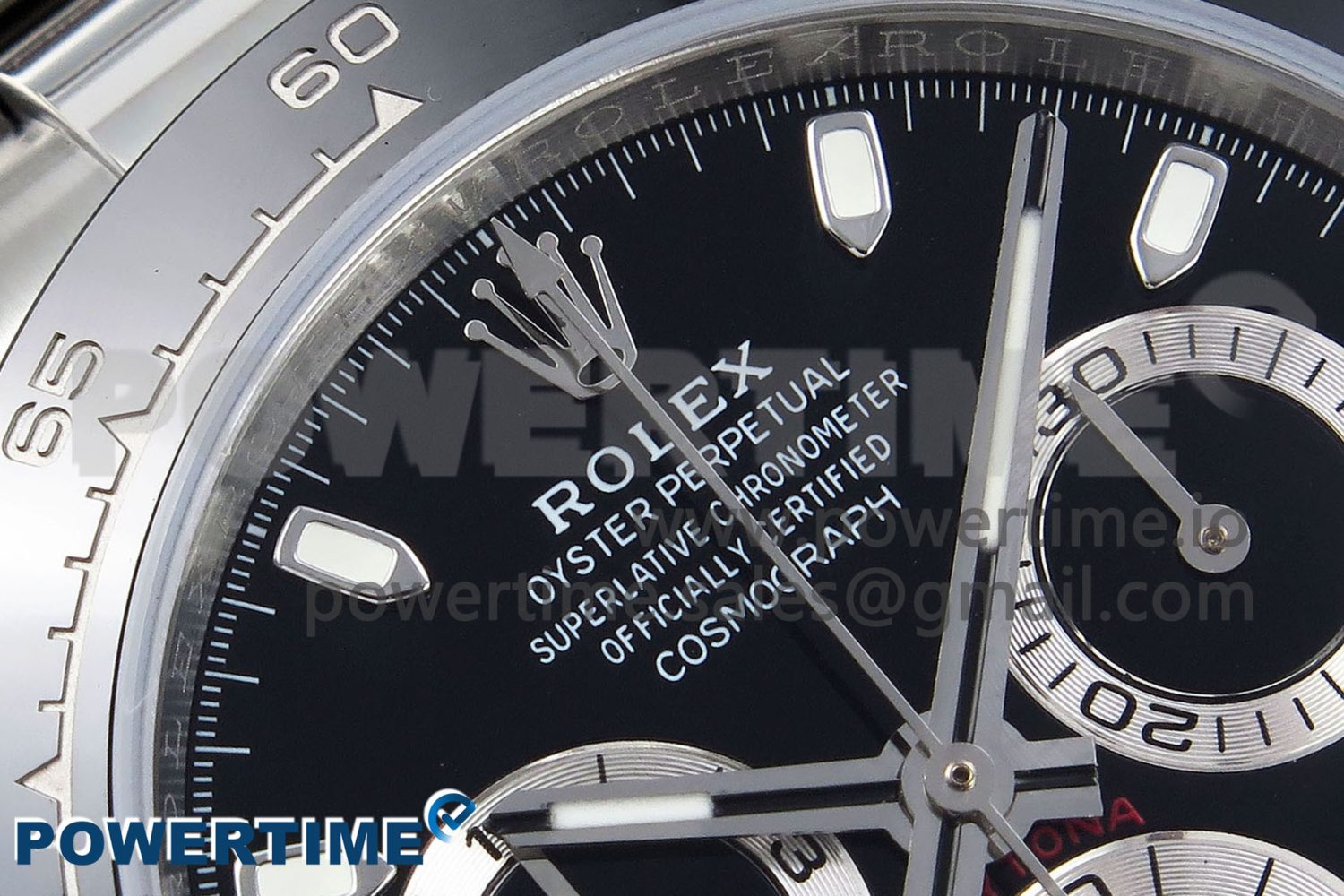 Daytona 116500 VRF 1:1 Best Edition Black Dial on SS Bracelet A7750 V2 - Image 4
