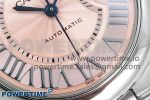 Ballon Bleu WSBB0044 33mm SS CHF 1:1 Best Edition Pink Textured Dial on SS Bracelet SEIKO NH05A - Image 5