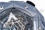 Big Bang Sang Bleu II Gray Ceramic BBF Best Edition on Gray Rubber Strap A1240 - Image 6