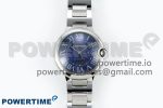 Ballon Bleu 40mm SS CHF 1:1 Best Edition Blue Texture Dial on SS Bracelet A2824