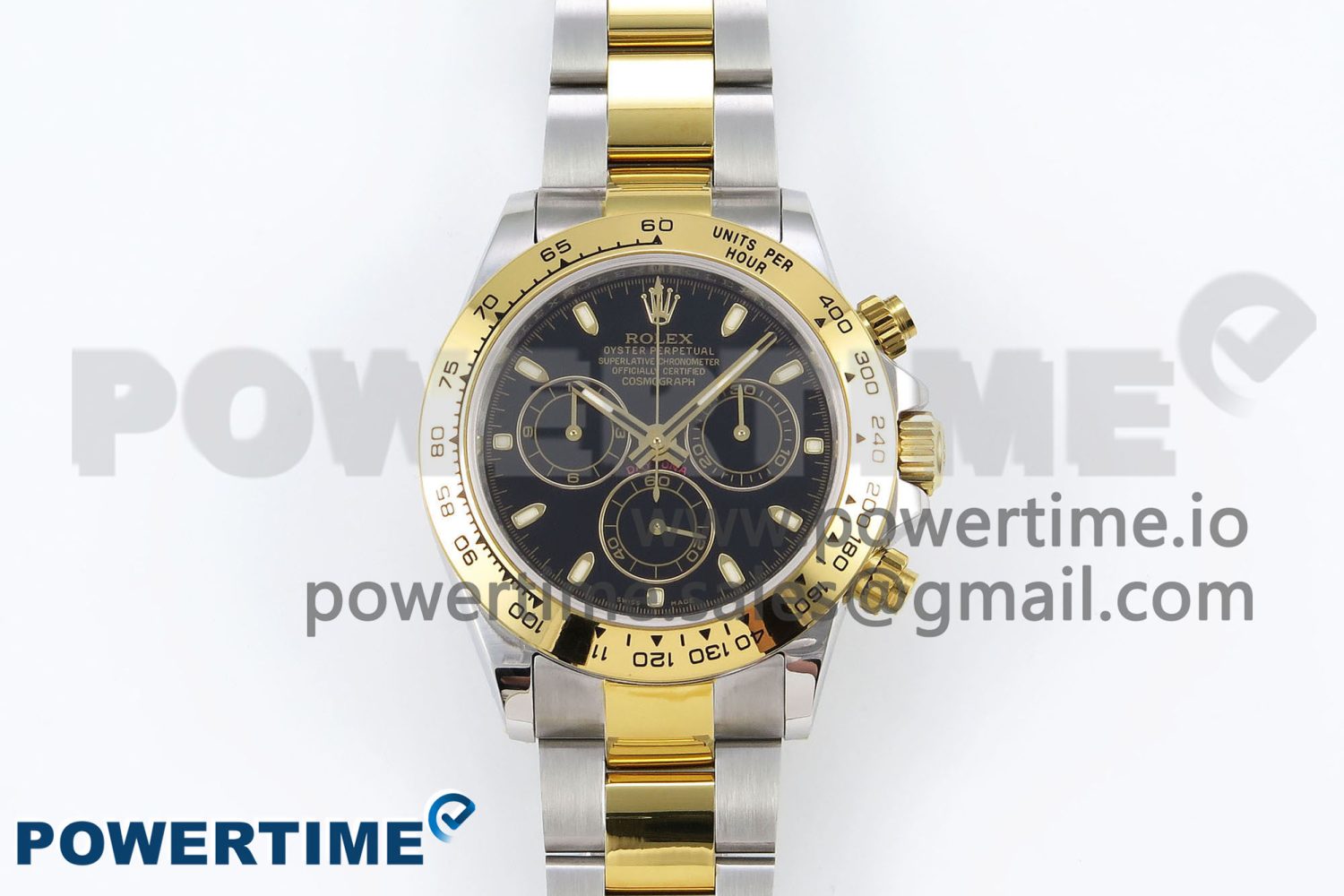 Daytona 116523 SS/YG VRF 1:1 Best Edition Black Dial on SS/YG Bracelet A7750 - Image 1