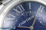 Ballon Bleu 40mm SS CHF 1:1 Best Edition Blue Texture Dial on SS Bracelet A2824 - Image 4