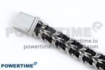 Ppremière Iconic Chain Watch SS BVF 1:1 Best Edition Black Dial on Chain Bracelet RONDA Quartz - Image 13