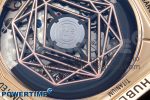 Spirit of Big Bang Sang Bleu RG Full Diamonds BLSF Edition Skeleton Dial on Black Rubber Strap A7750 - Image 10
