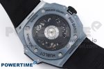 Big Bang Sang Bleu II Gray Ceramic BBF Best Edition on Gray Rubber Strap A1240 - Image 10