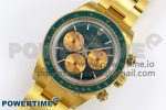 Daytona YG ADGF Best Edition Green/YG Dial on YG Bracelet A7750 - Image 2