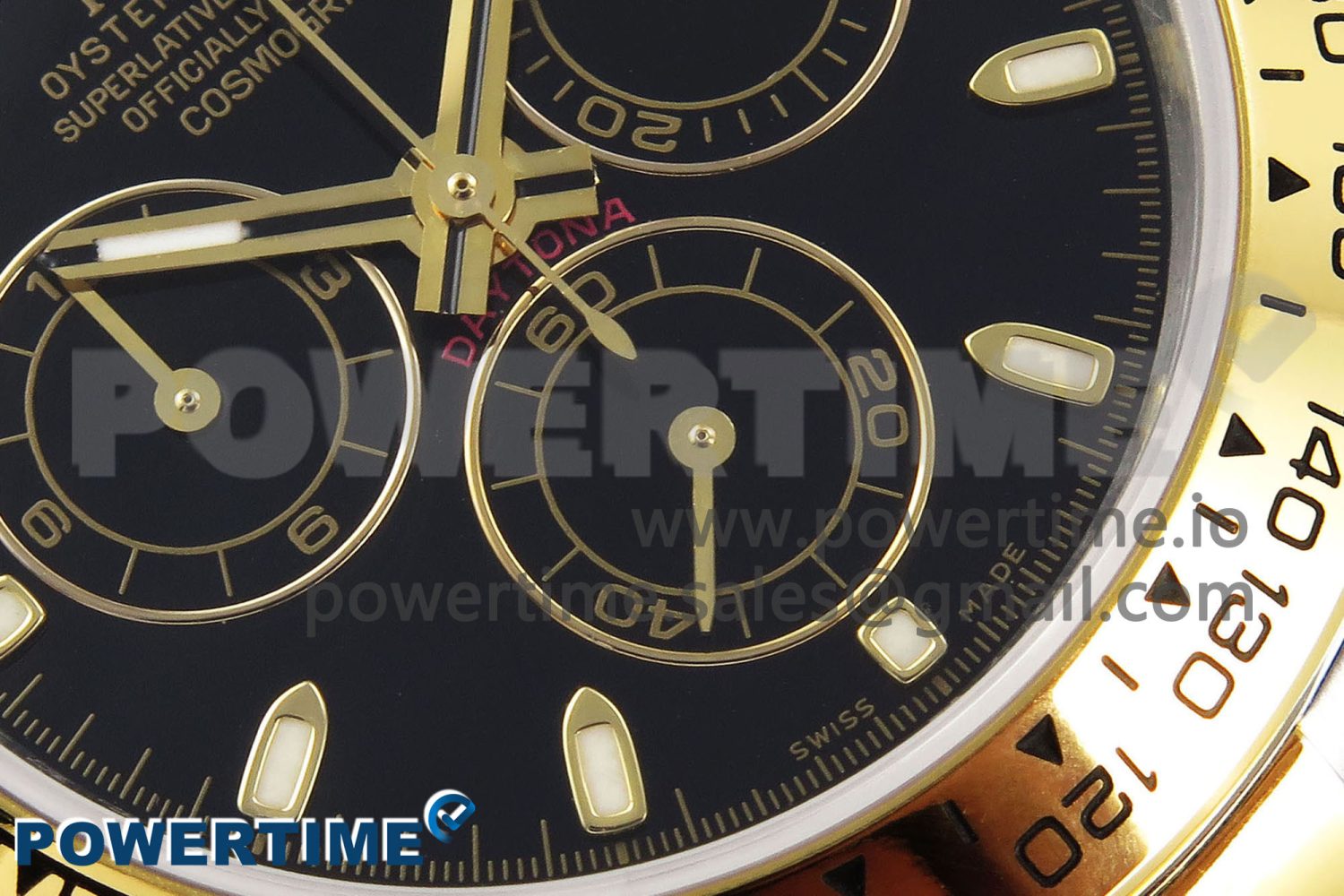 Daytona 116523 SS/YG VRF 1:1 Best Edition Black Dial on SS/YG Bracelet A7750 - Image 5