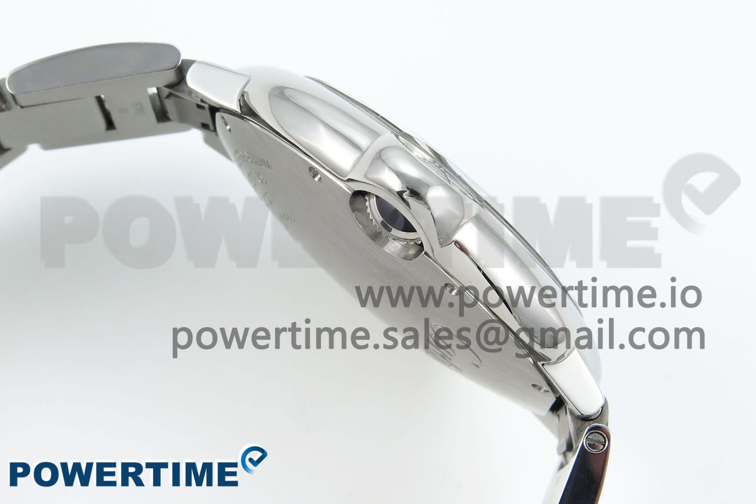 Ballon Bleu 40mm SS CHF 1:1 Best Edition Blue Texture Dial on SS Bracelet A2824 - Image 6