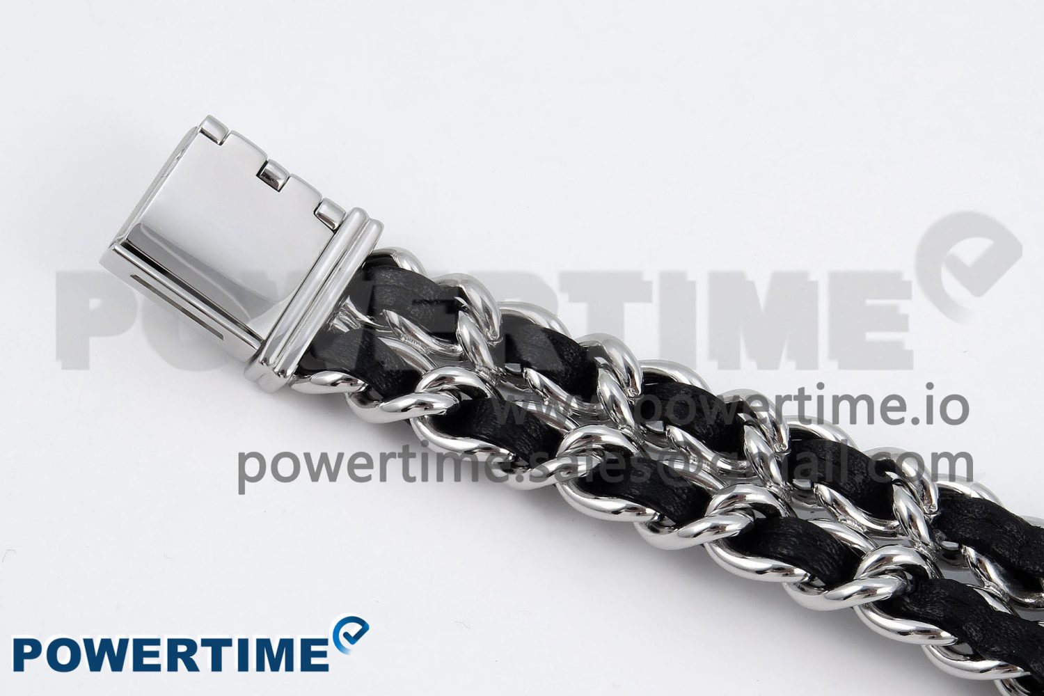 Ppremière Iconic Chain Watch SS BVF 1:1 Best Edition Black Dial on Chain Bracelet RONDA Quartz - Image 14