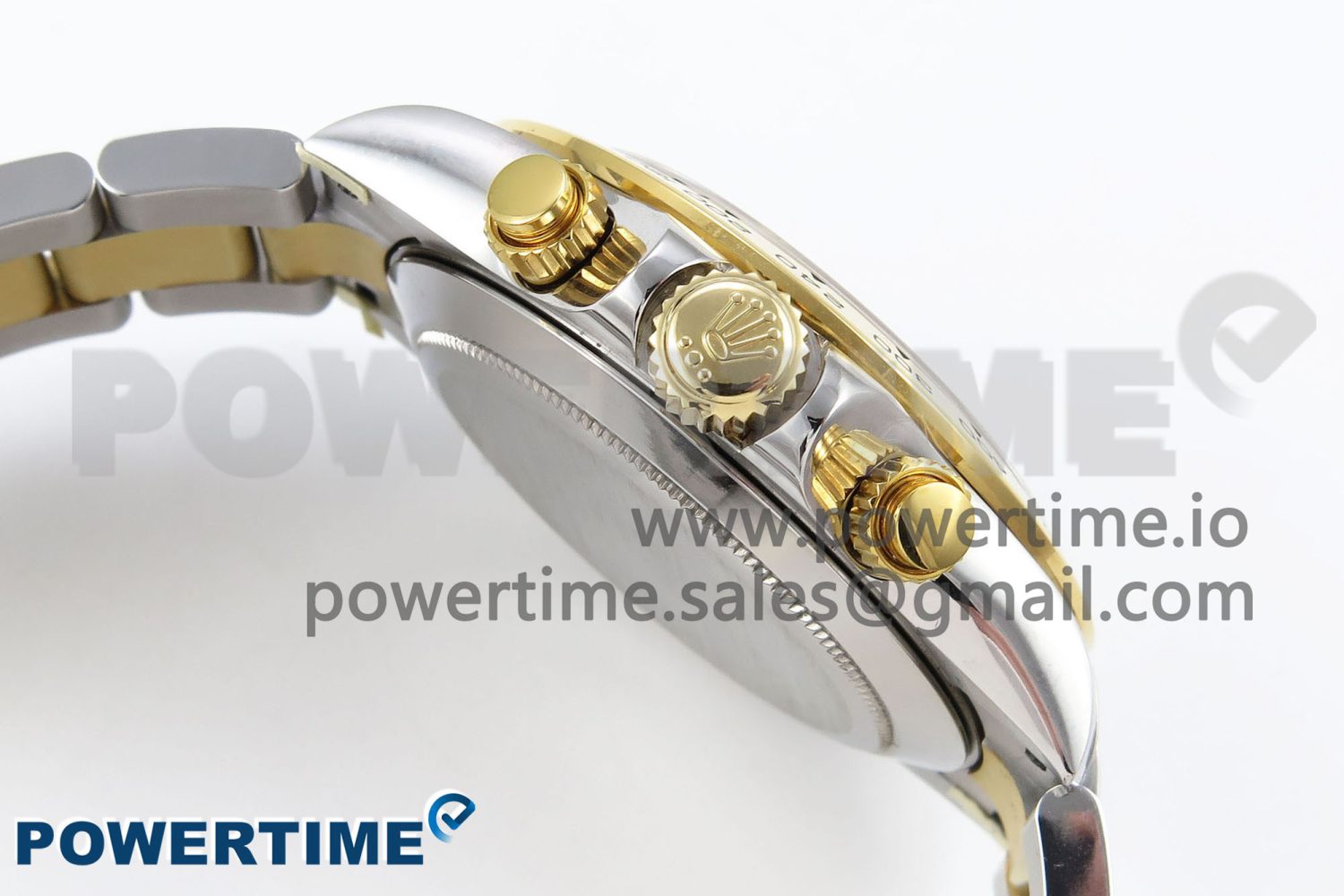 Daytona 116523 SS/YG VRF 1:1 Best Edition White Diamonds Dial on SS/YG Bracelet A7750 - Image 7