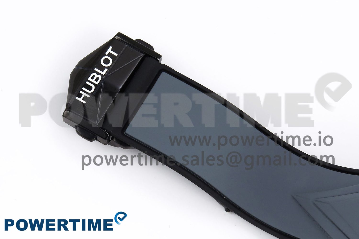 Big Bang Sang Bleu II Gray Ceramic BBF Best Edition on Gray Rubber Strap A1240 - Image 12