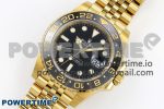 GMT-Master II 126718 GRNR ARF 1:1 Best Edition Black Dial on YG Jubilee Bracelet VR3285 CHS - Image 2