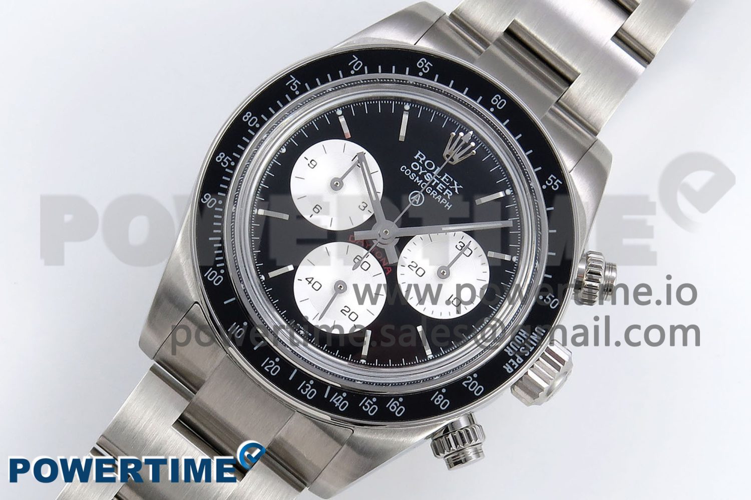 Daytona SS ADGF Best Edition Black/White Dial on SS Bracelet A7750 - Image 2