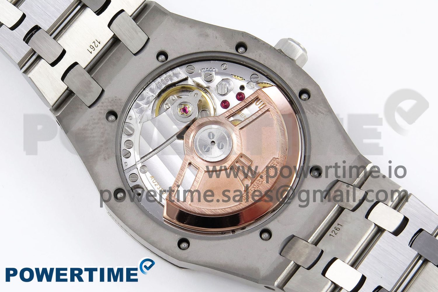 Royal Oak 34mm SS ZF 1:1 Best Edition White Textured Dial on SS Bracelet A5800 - Image 8