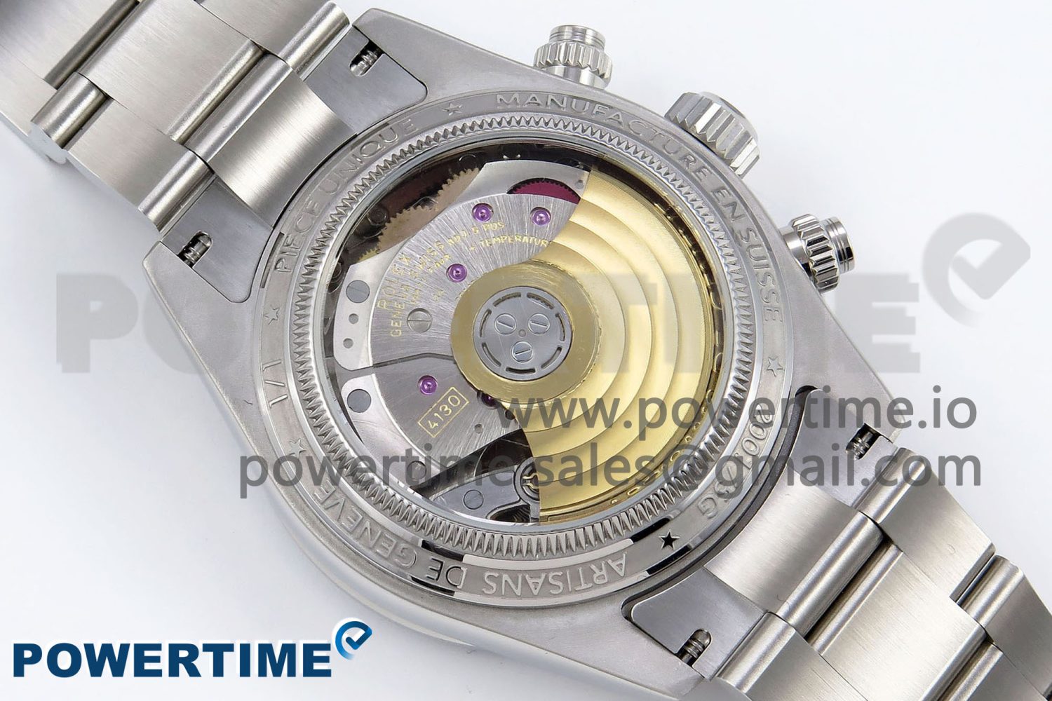 Daytona SS ADGF Best Edition Green/White Dial on SS Bracelet A7750 - Image 8