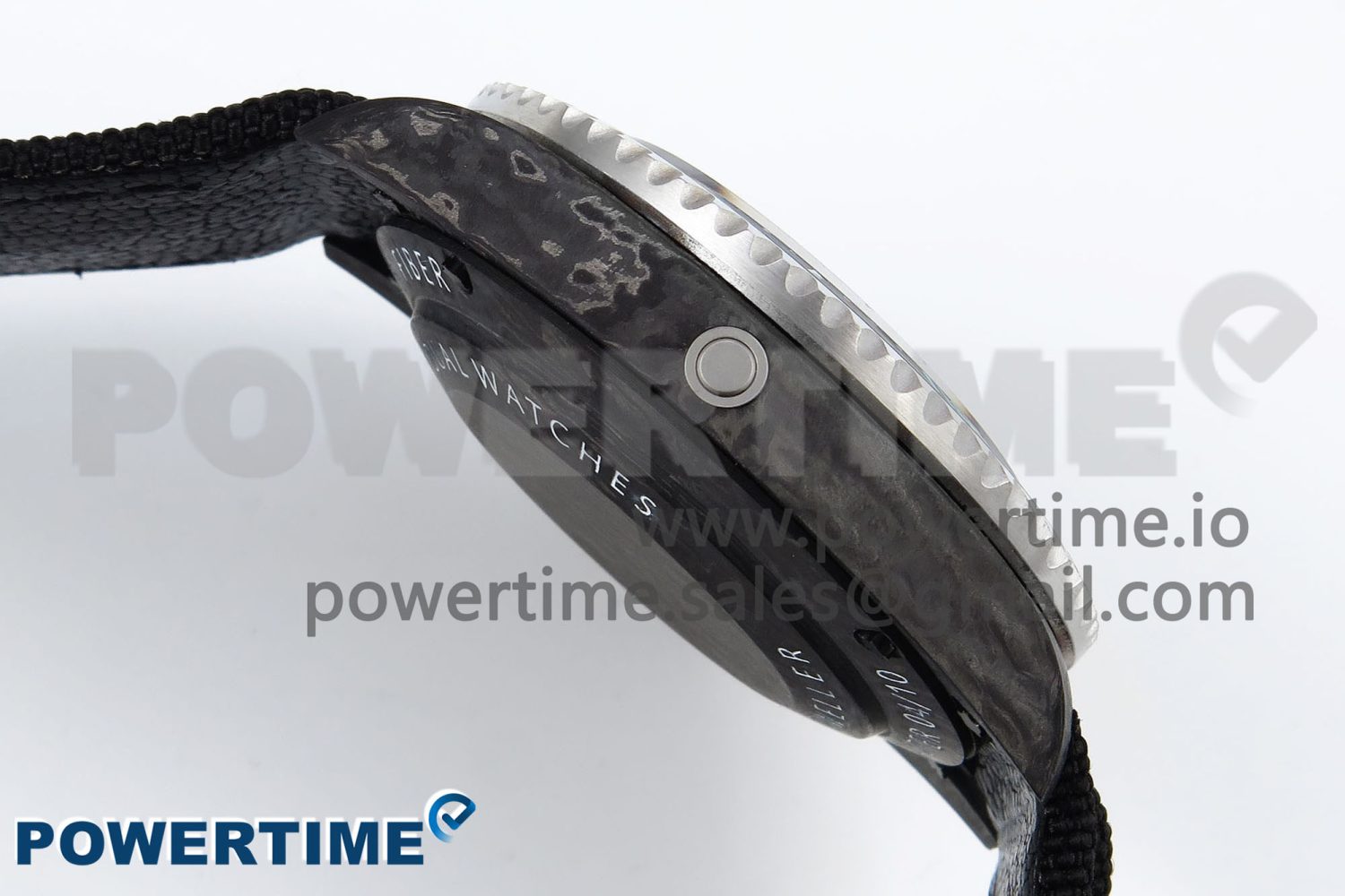 Sea Dweller 43mm Carbon DIWF Best Edition Graffiti Dial on Black Nylon Strap A2824 - Image 7