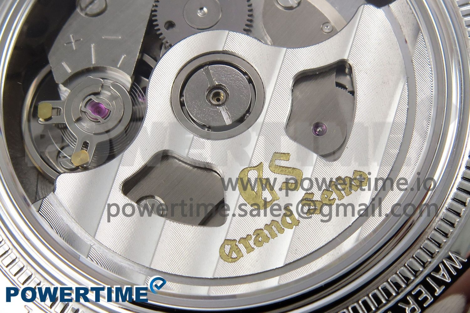 Grand Seiko Elegance GMT SS GSF 1:1 Best Edition Cream Dial on Brown Leather Strap NH34 - Image 10