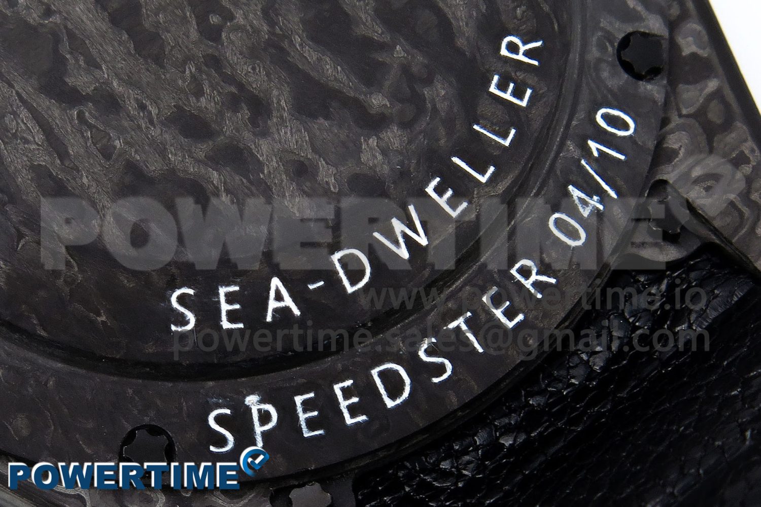 Sea Dweller 43mm Carbon DIWF Best Edition Graffiti Dial on Black Nylon Strap A2824 - Image 10
