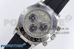 Daytona 116519 VRF 1:1 Best Edition Gray Dial on Oysterflex Rubber Strap A7750 - Image 2