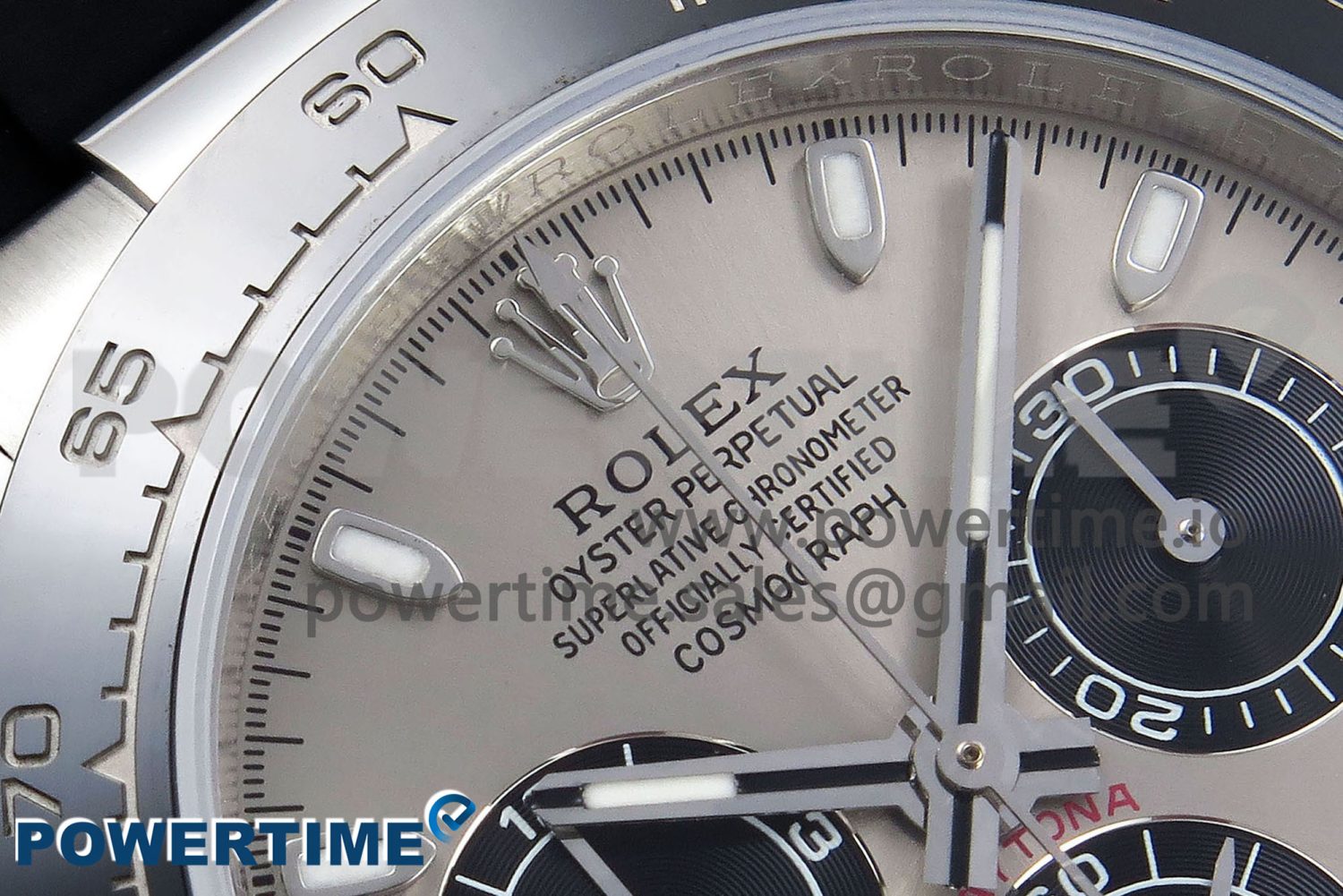 Daytona 116519 VRF 1:1 Best Edition Gray Dial on Oysterflex Rubber Strap A7750 - Image 4