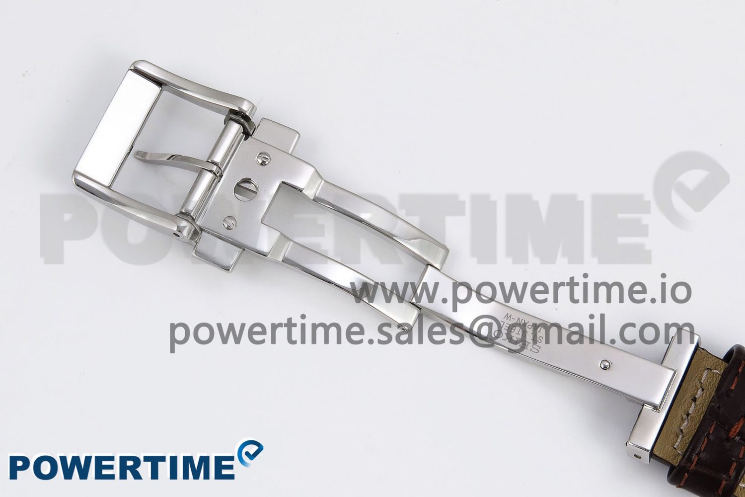 Grand Seiko Elegance GMT SS GSF 1:1 Best Edition Cream Dial on Brown Leather Strap NH34 - Image 15