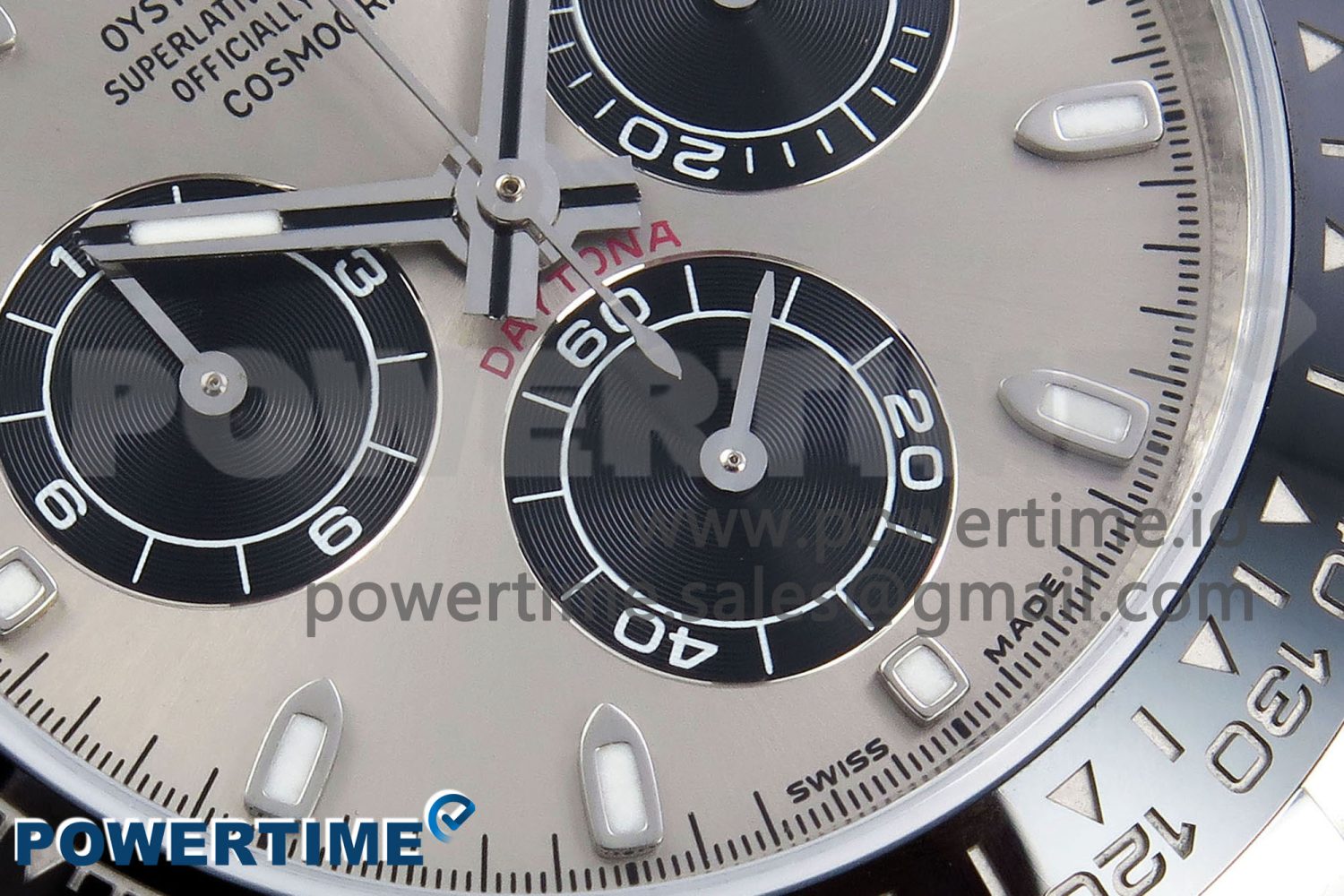 Daytona 116519 VRF 1:1 Best Edition Gray Dial on Oysterflex Rubber Strap A7750 - Image 5