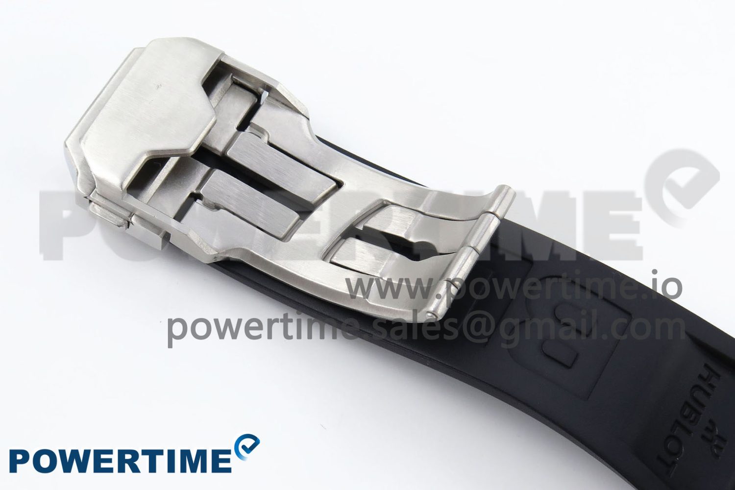 Spirit of Big Bang Sang Bleu SS Full Diamonds BLSF Edition Skeleton Dial on Black Rubber Strap A7750 - Image 12