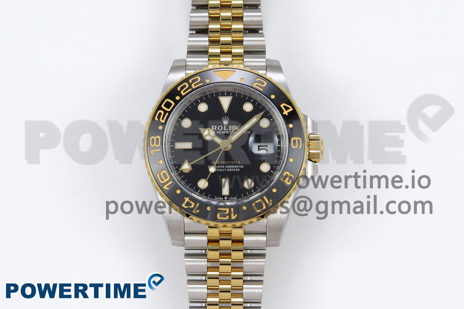 GMT-Master II 126713 GRNR ARF 1:1 Best Edition Black Dial on YG/SS Jubilee Bracelet VR3285 CHS - Image 1