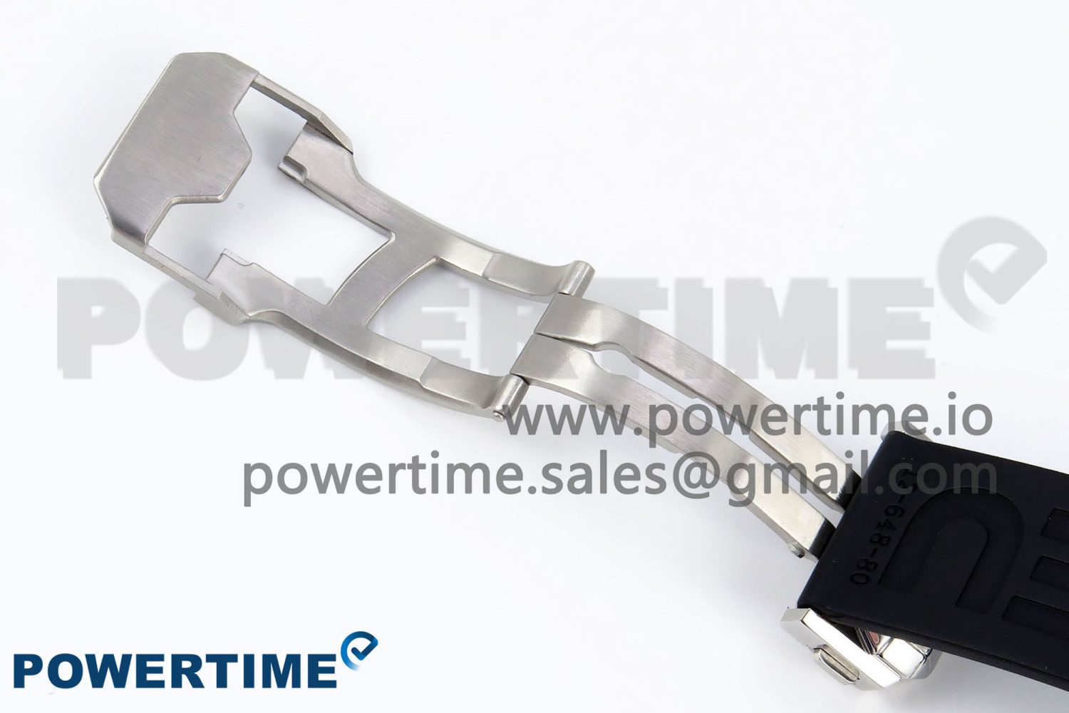 Spirit of Big Bang Sang Bleu SS Full Diamonds BLSF Edition Skeleton Dial on Black Rubber Strap A7750 - Image 14
