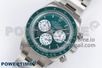 Daytona SS ADGF Best Edition Green/White Dial on SS Bracelet A7750 - Image 2