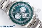 Daytona SS ADGF Best Edition Green/White Dial on SS Bracelet A7750 - Image 3