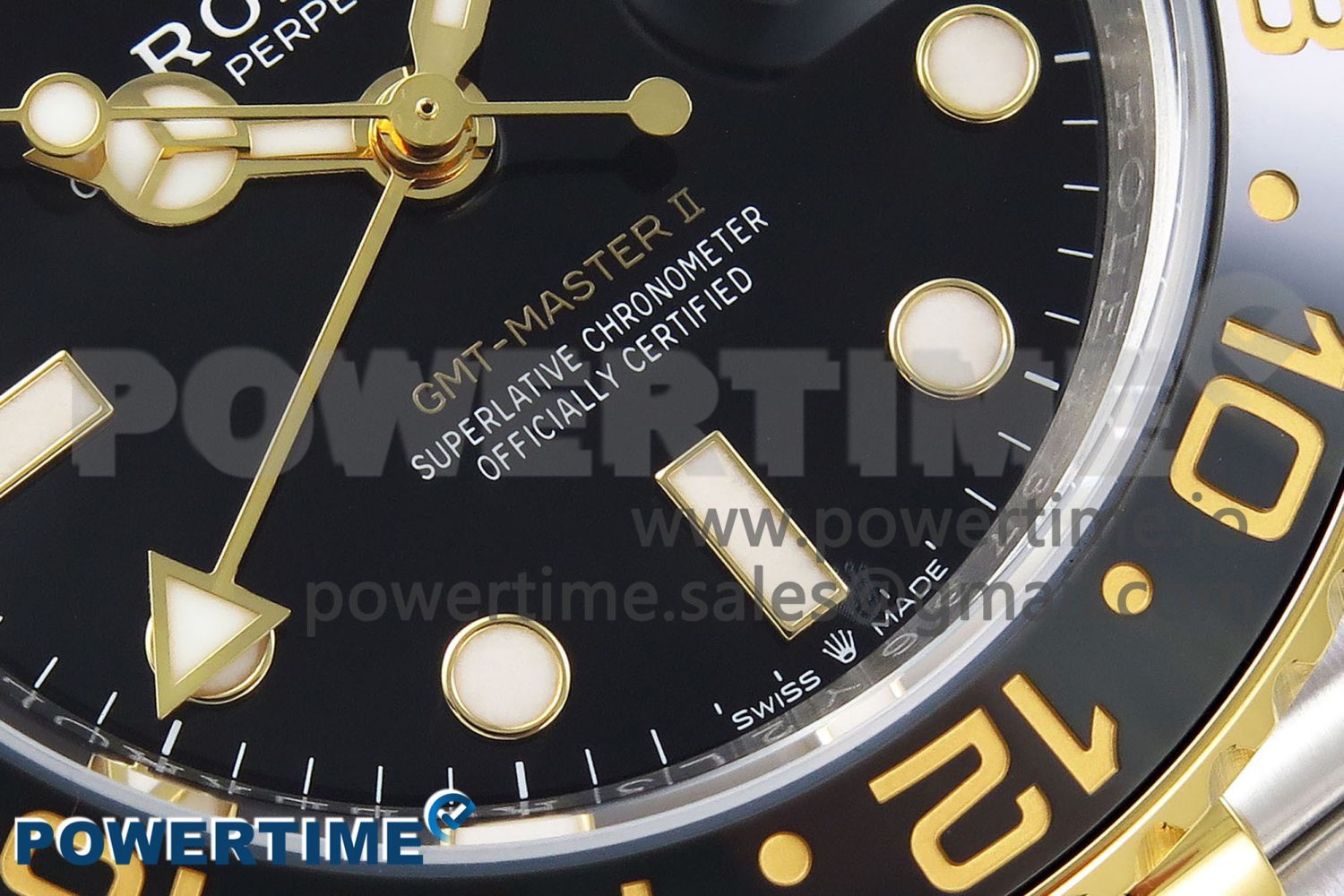 GMT-Master II 126713 GRNR ARF 1:1 Best Edition Black Dial on YG/SS Jubilee Bracelet VR3285 CHS - Image 5