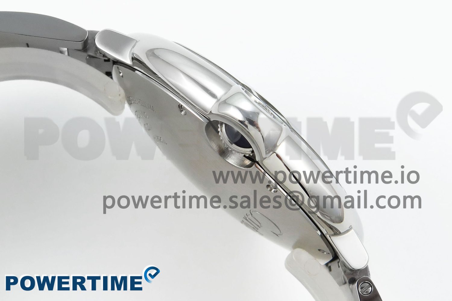 Ballon Bleu 42mm SS CHF 1:1 Best Edition White Texture Dial on SS Bracelet A2824 - Image 6