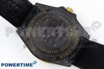 Sea Dweller 43mm Carbon DIWF Best Edition Black Dial YG Bezel on Black Nylon Strap A2824 - Image 8