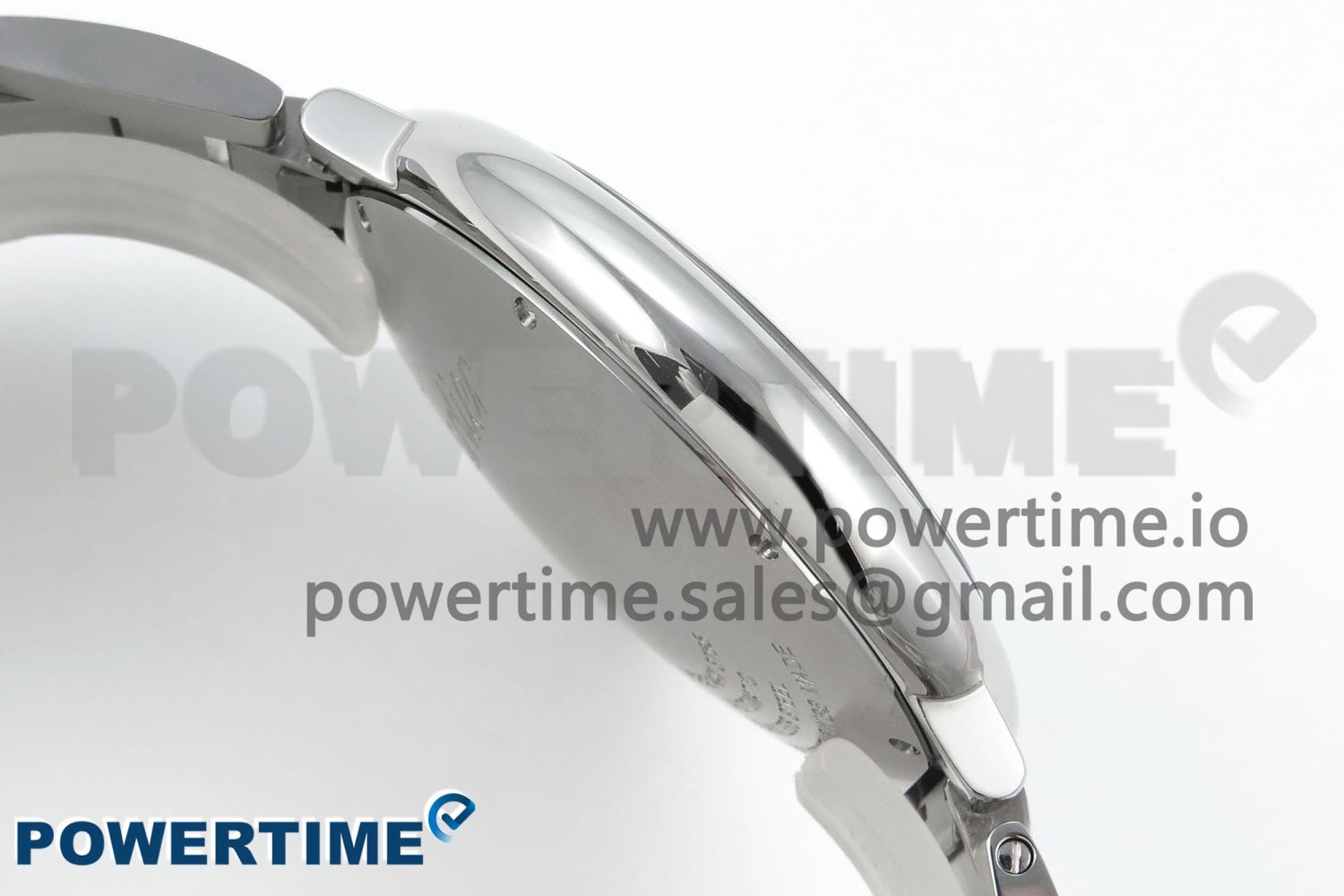 Ballon Bleu 42mm SS CHF 1:1 Best Edition Grey Texture Dial on SS Bracelet A2824 - Image 7